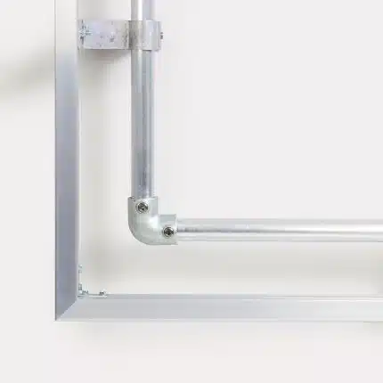 Doubles cadres pour fixation invisible