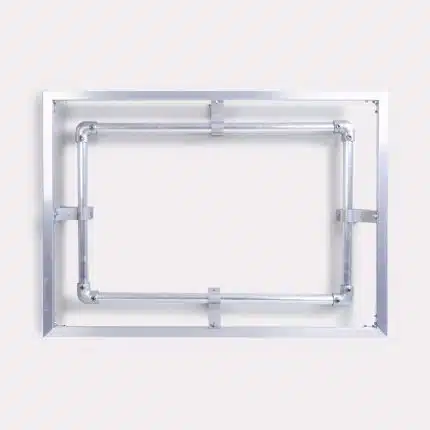 Doubles cadres pour fixation invisible