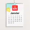 Calendriers muraux à spirale