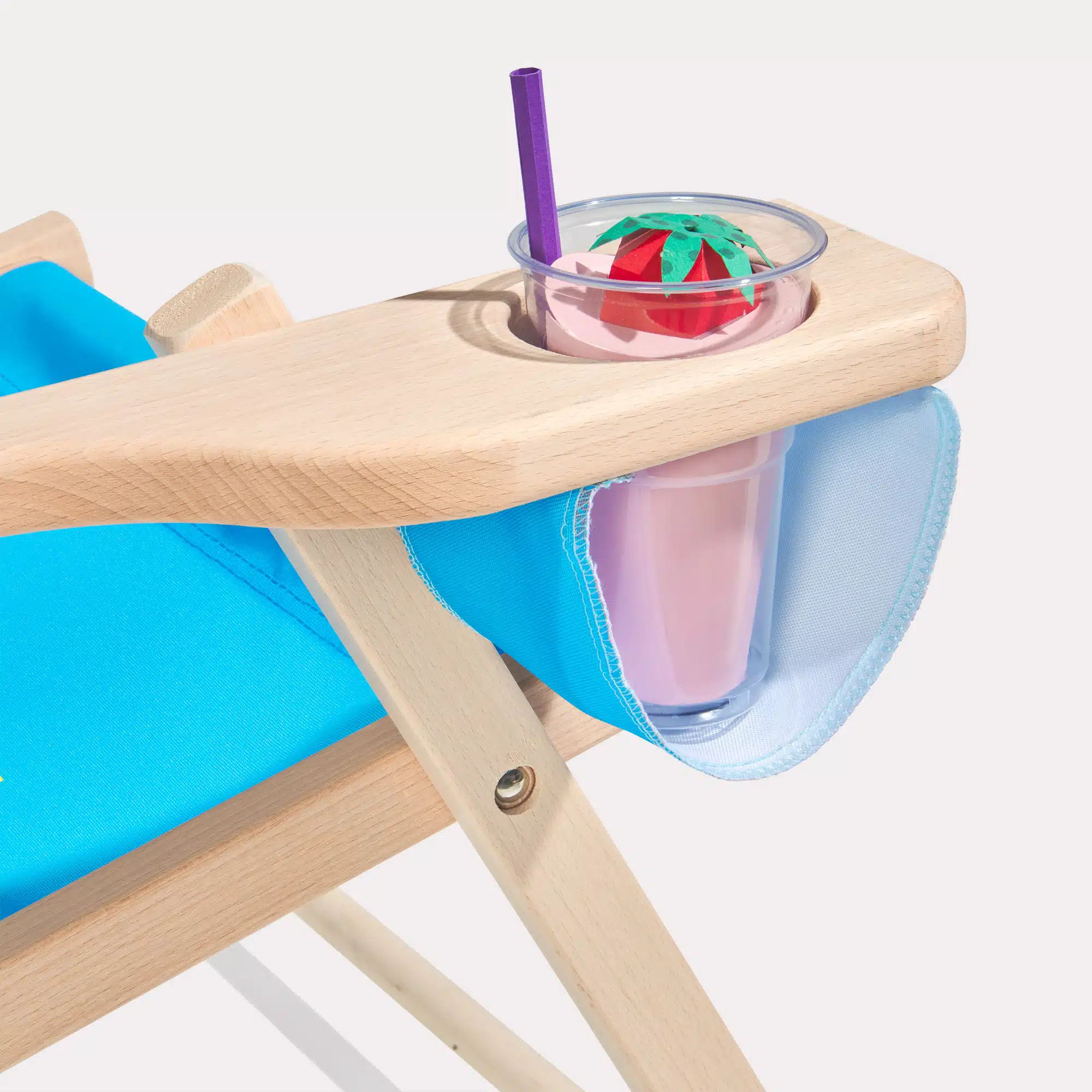 Chaises longues avec porte-gobelet Chaises longues avec porte-gobelet