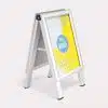 Chevalet porte affiche