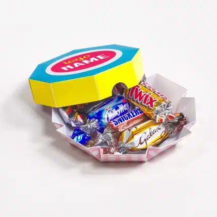 Boîtes cadeaux avec chocolats