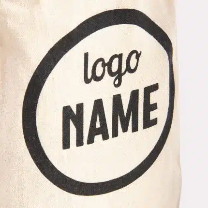 Sacs en coton avec cordons de serrage