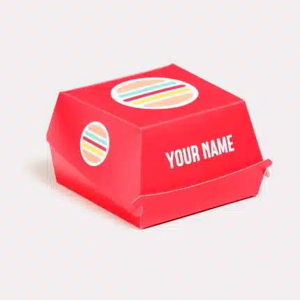 Boîtes à hamburger
