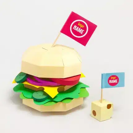 Piques apéro avec drapeau