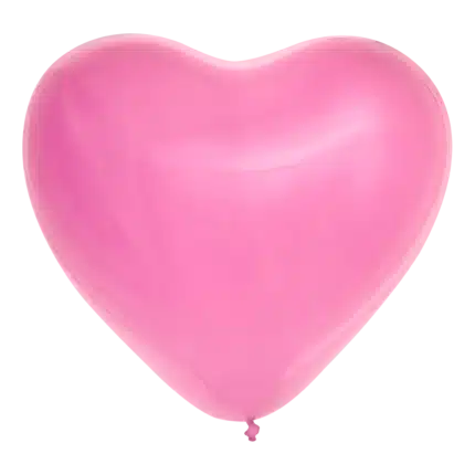 Ballons en coeur