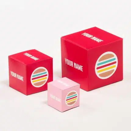 Boîtes à pâtisseries - carrées