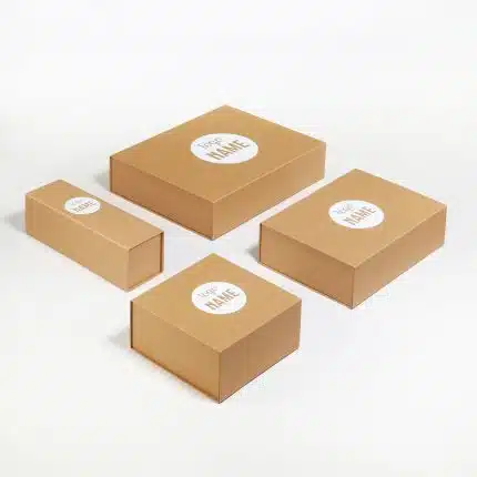 Boîtes à fermeture aimantée