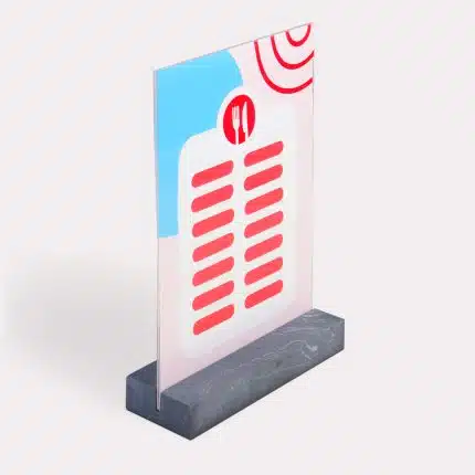 Porte-cartes en polystone Porte-cartes en polystone