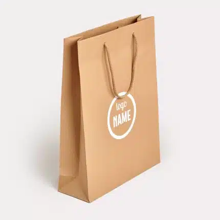 Sacs en papier "Luxe" - sérigraphie Sacs en papier