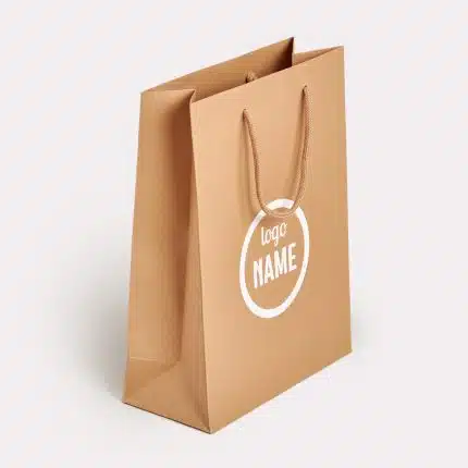 Sacs en papier "Luxe" - sérigraphie Sacs en papier