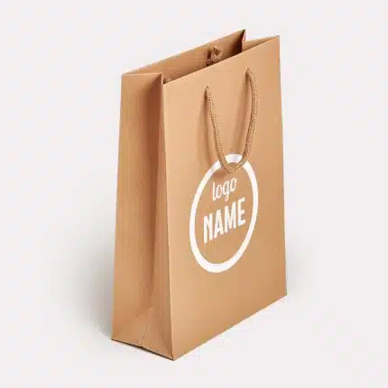 Sacs en papier "Luxe" - sérigraphie Sacs en papier