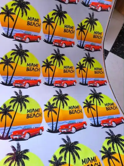 Alternative view of Impression DTF - Coeur 10x10cm