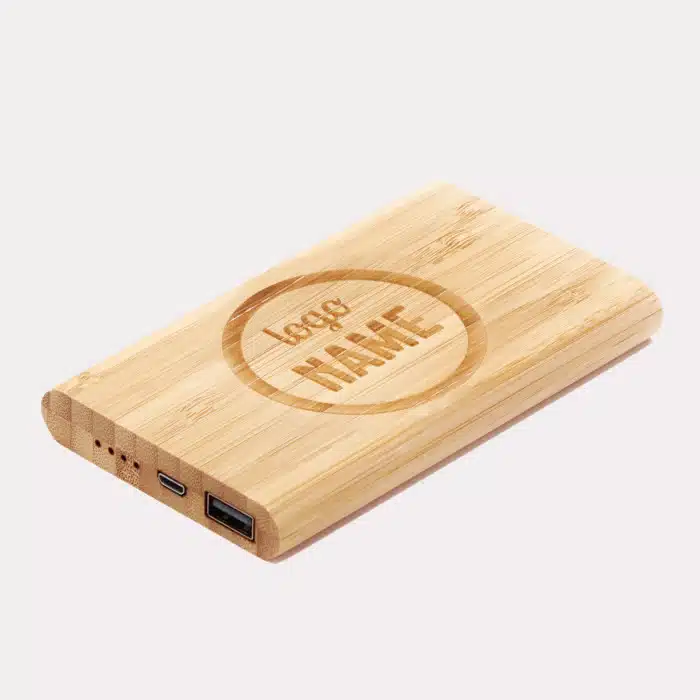 Batteries externes en bambou Batteries externes en bambou