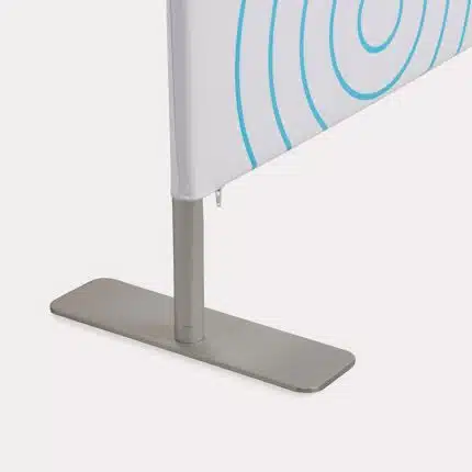 Barrières avec housse textile