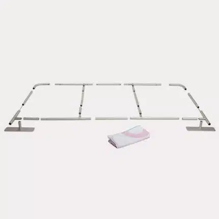 Barrières avec housse textile