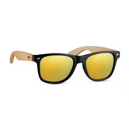 Lunettes de soleil en bambou