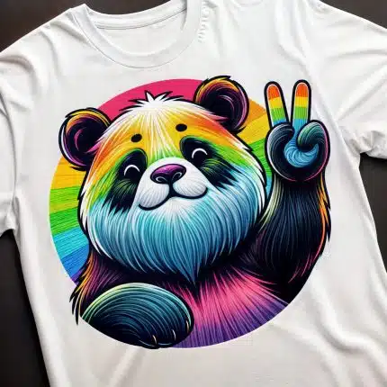 panda t shirt design hd scaled 1