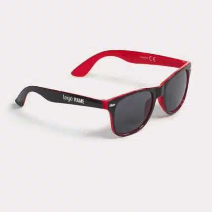 Lunettes de soleil bicolores